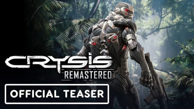Crysis remastered trailer