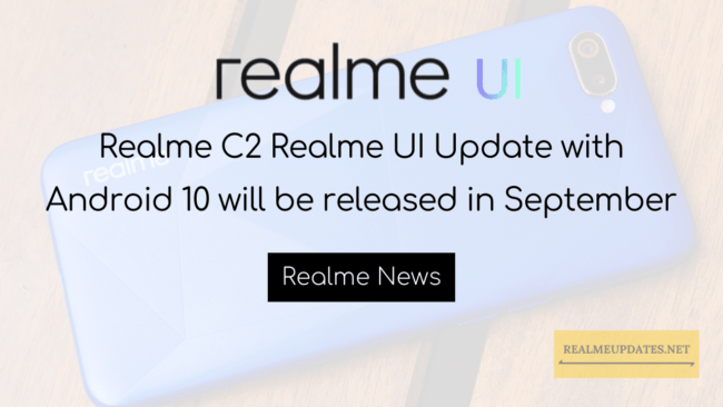 Realme C2 Realme UI