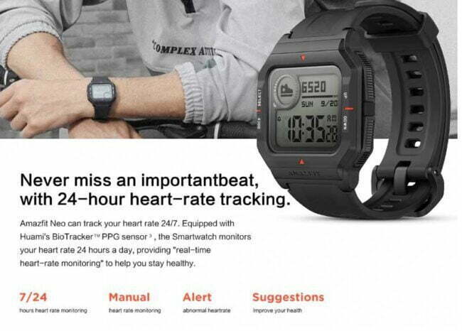 Amazfit Neo Smartwatch has been launched its price is 2499