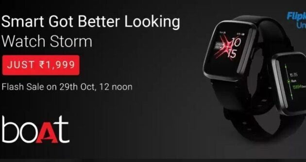 boAt Storm Smartwatch