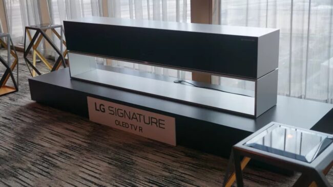 Телевизор lg signature 65 oled r 2021 обзор