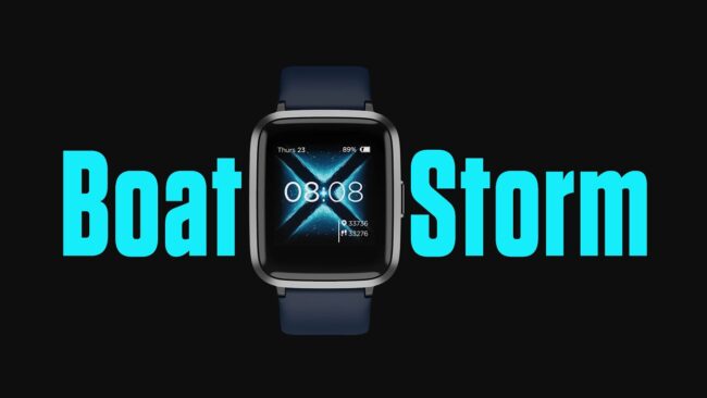 app for boat storm smartwatch