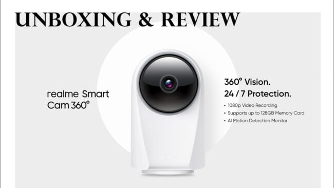 Realme Smart cam 360