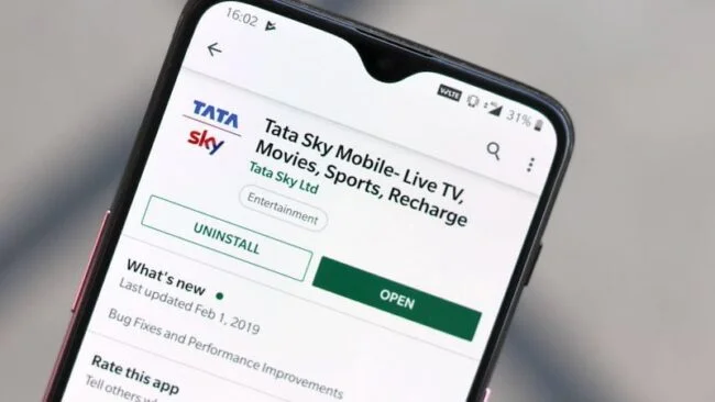 Tata sky app online for desktop