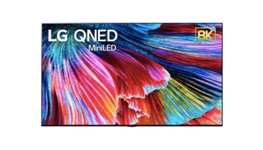 LG CNED Mini LED 8K TV
