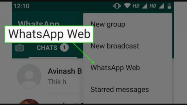 how to Use WhatsApp web