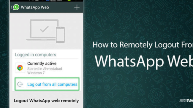 Use WhatsApp web