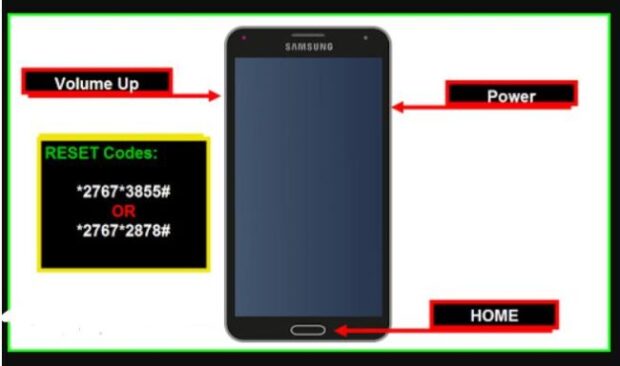 How to reset Samsung phone