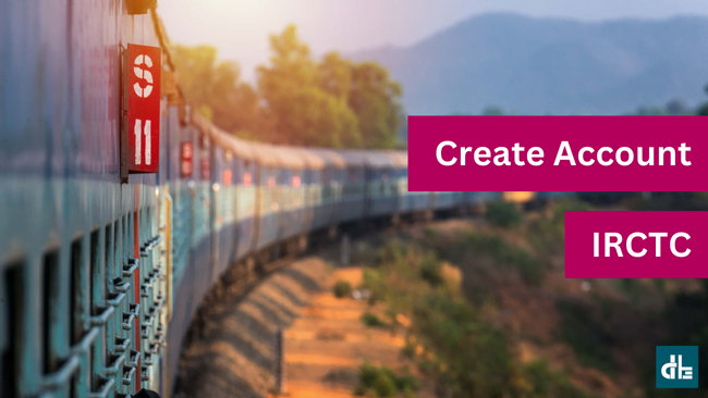 How to create an account in IRCTC