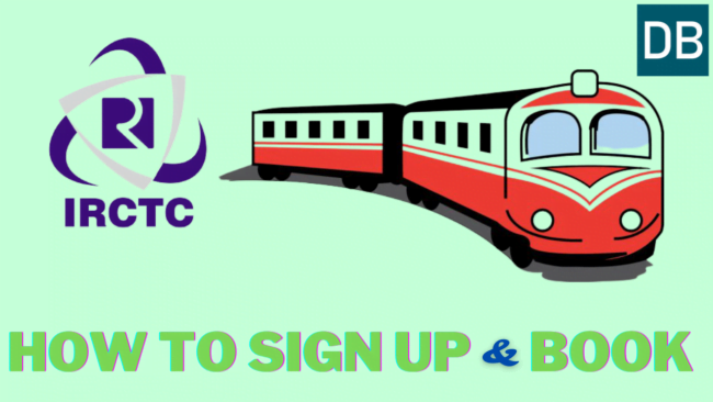 How to create a new account in irctc