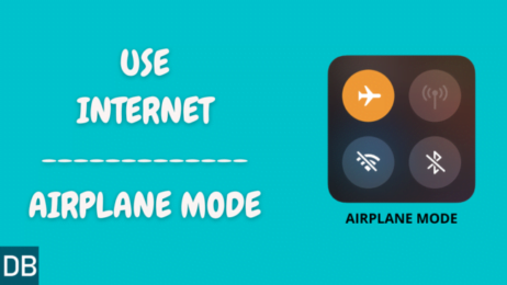 How to use internet in flight mode