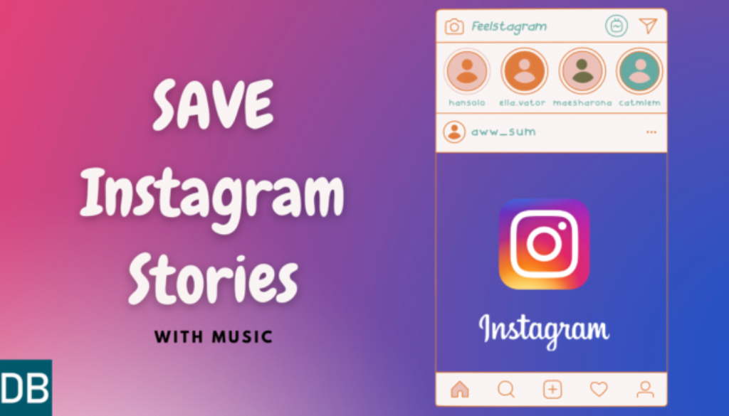 Save Instagram Stories with Music