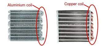 aluminium coils vs copper colis