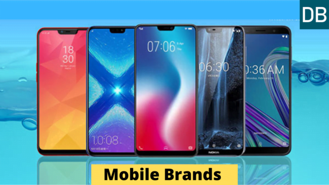 mobile brands in india