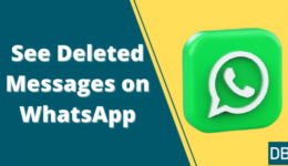 see deleted messages on whatsapp