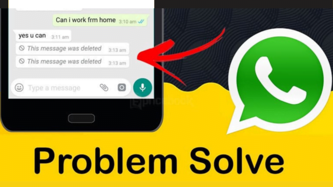 how to see deleted messages from WhatsApp