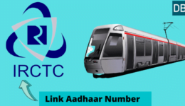 link aadhaar number in irctc account