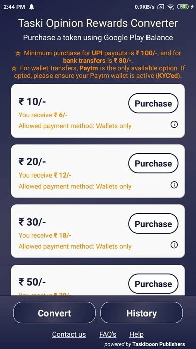 Transfer google play balance to bank account Step-3