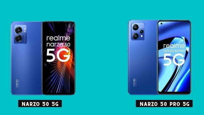 realme launched narzo 50 5g and narzo 50 pro 5g