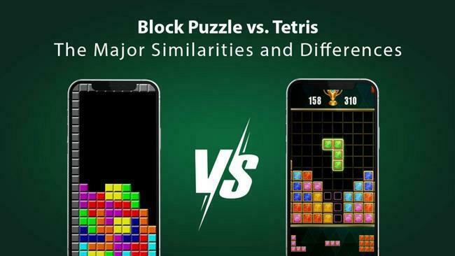 Block puzzle vs tetris