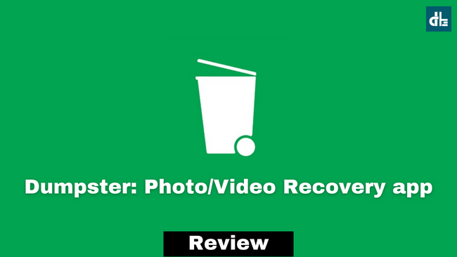 Dumpster photo/video recovery app review