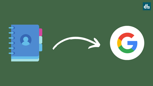 backup contacts to Google Account