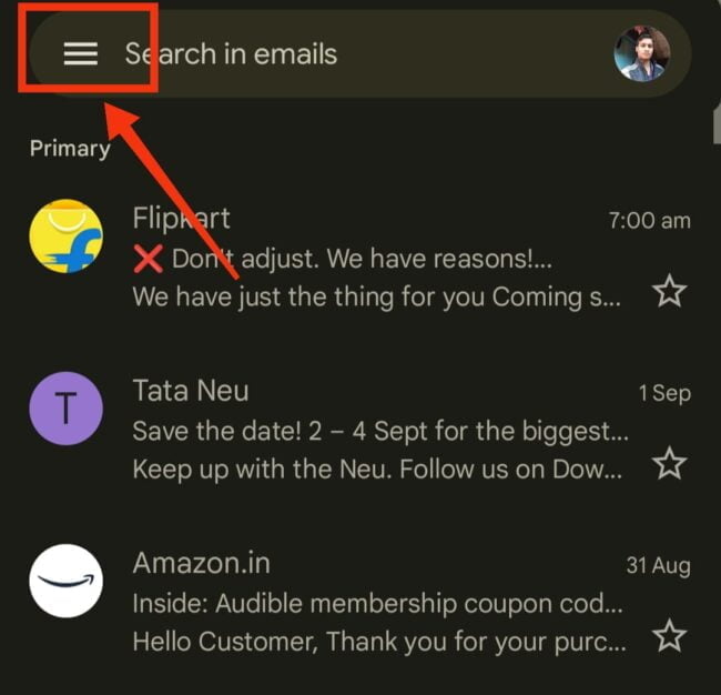 How to Retrieve emails in Gmail?