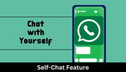 WhatsApp self chat