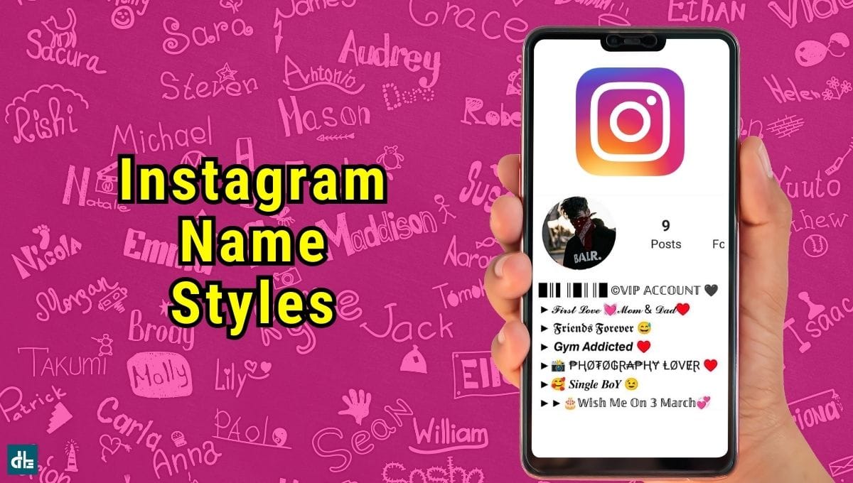 Instagram Name Styles