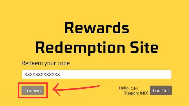 Free Fire MAX redeem code