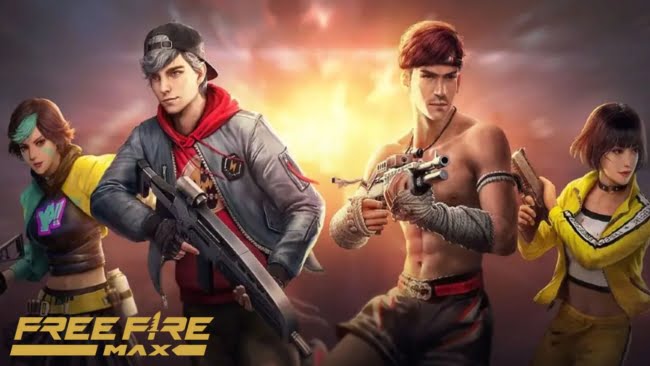Free Fire MAX redeem codes for gun skins and Skyboard