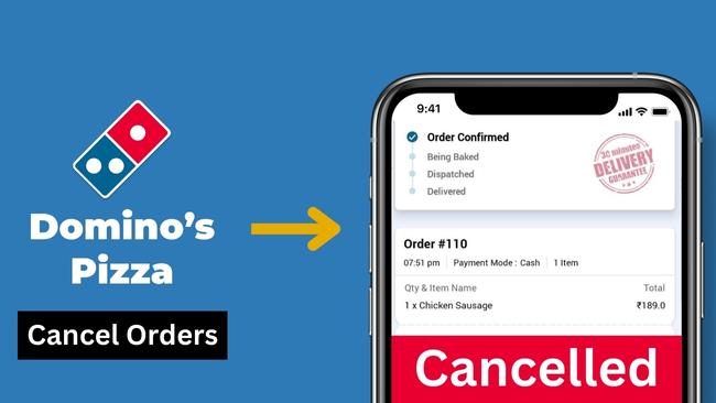 Domino's cancel order