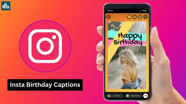 Instagram birthday captions
