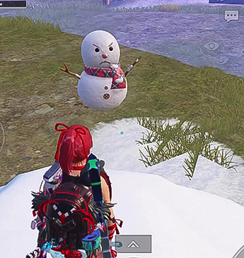 BGMI Ice Gun snowmen