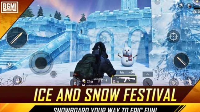 BGMI Ice and Snow Festival 2.9 update